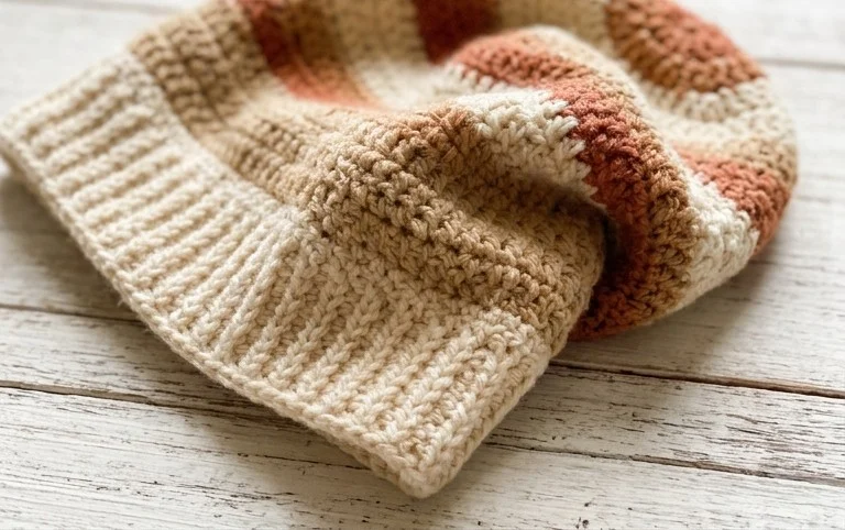 Cozy Slouch Hat Free Crochet Pattern for Women and Teens