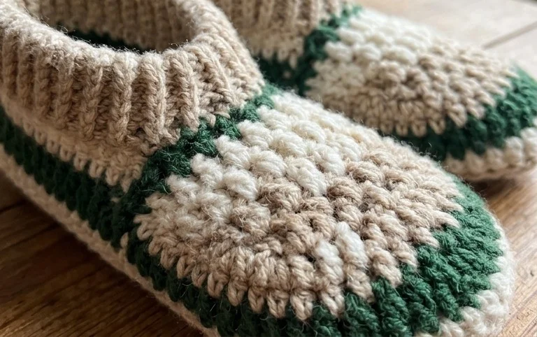 Elastic Crochet Slippers You Will Love