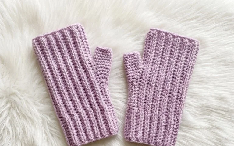 Fingerlose Handschuhe häkeln: Kostenlose Anleitung