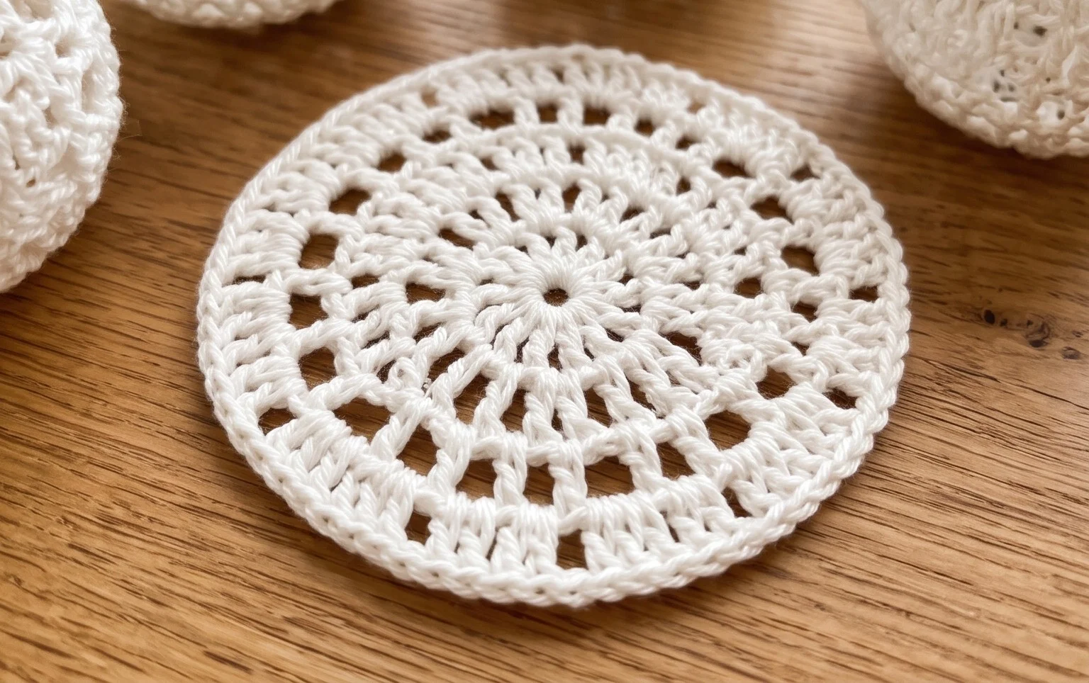 Crochet Ball Christmas Ornament